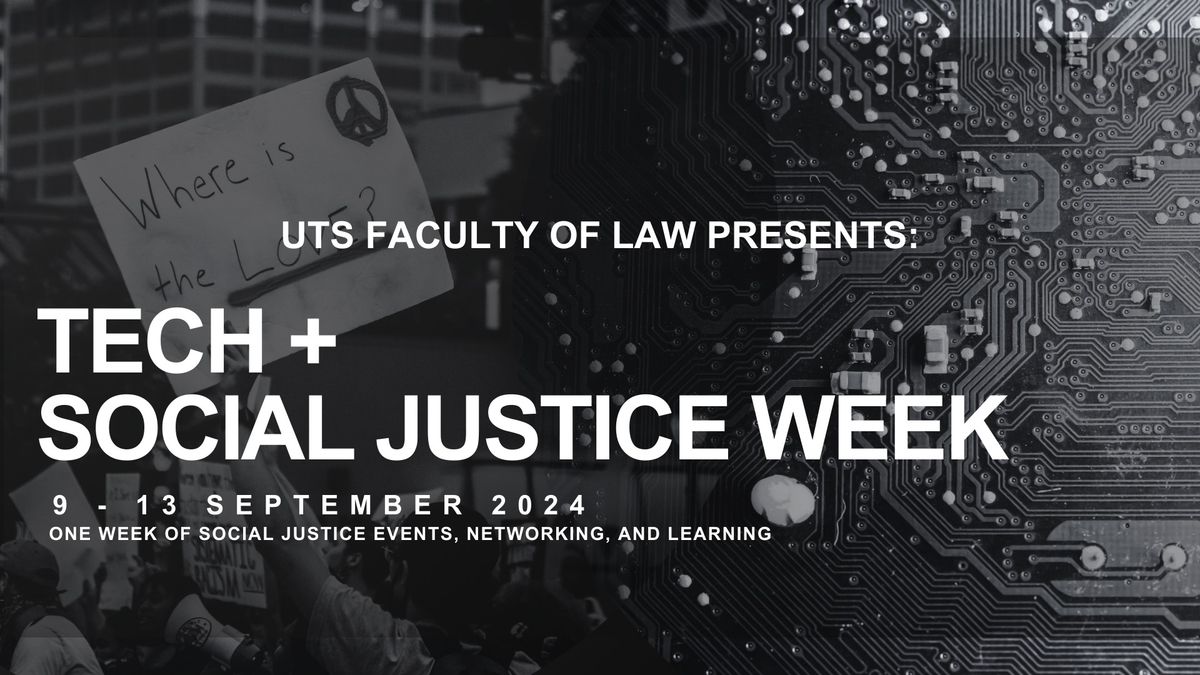 Tech + Social Justice Week