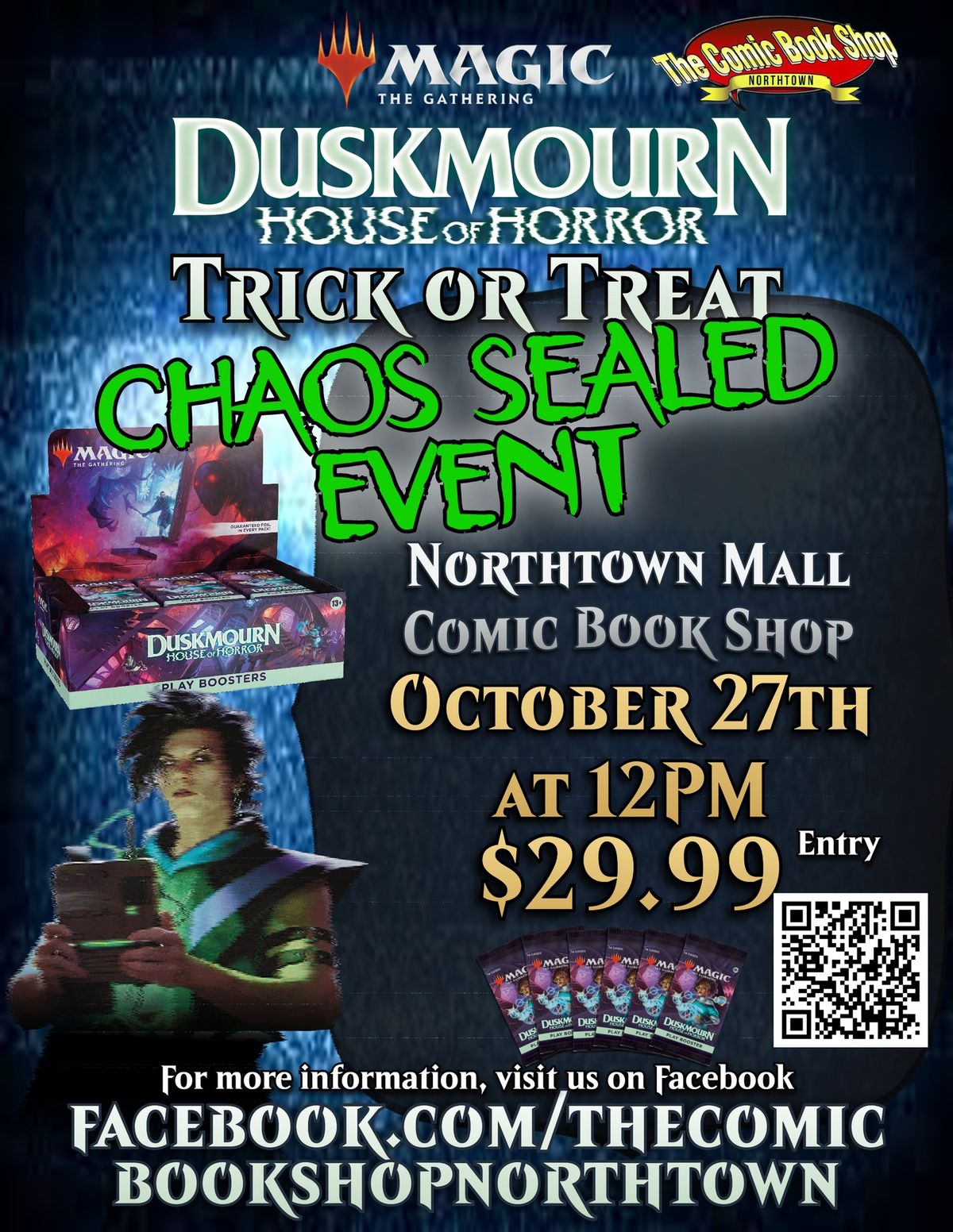 NT Duskmourn: House of Horrors Trick Or Treat Chaos Sealed