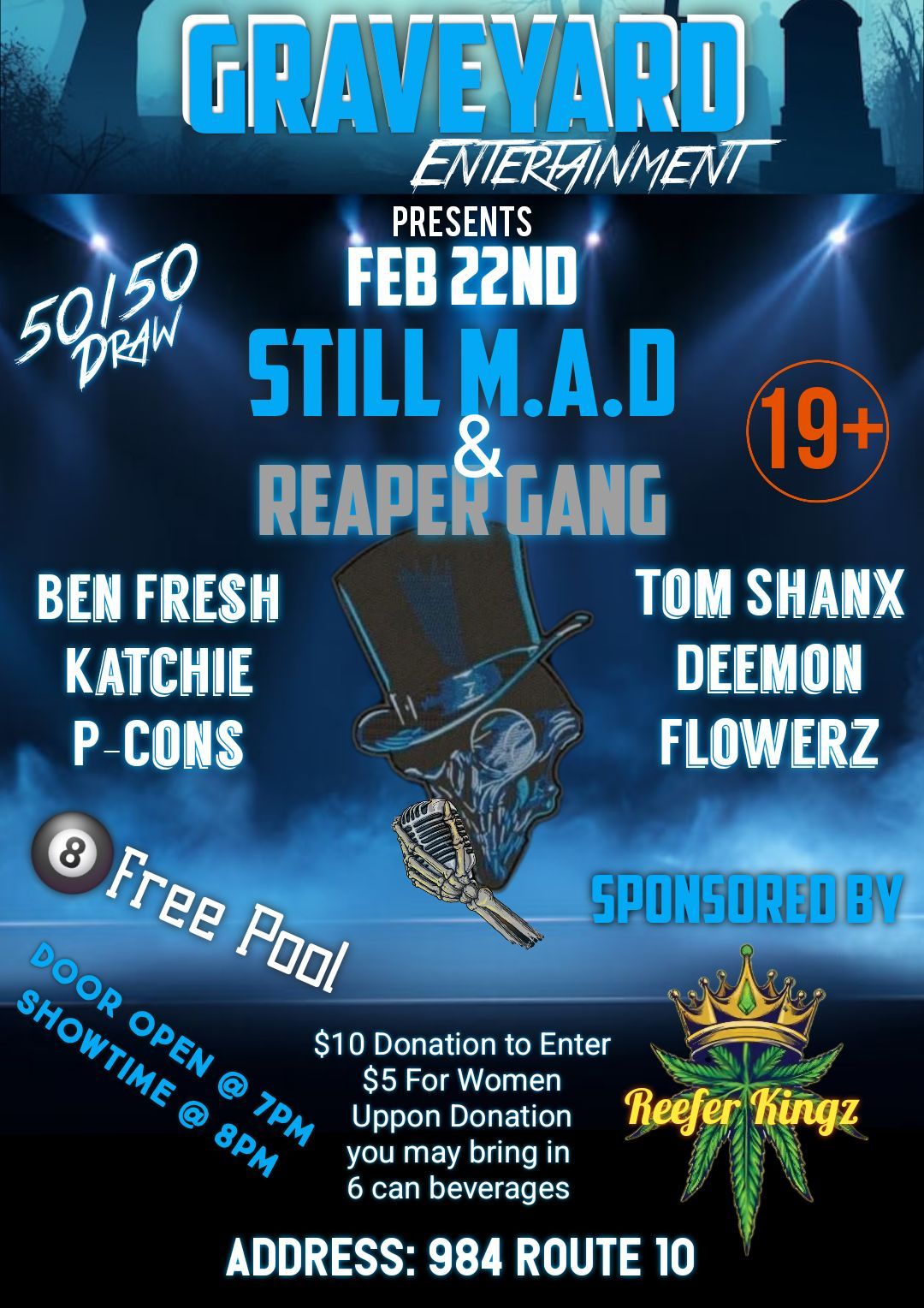 Shakey Gravez presents Still MAD, and Reaper Gang