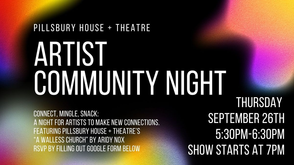 Artist Community Night