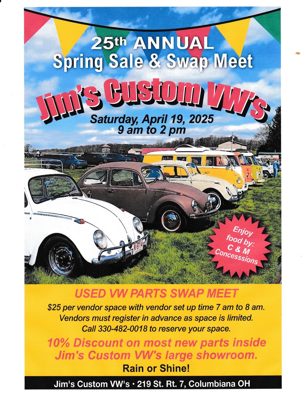 25th Annual Spring Sale & Swap Meet