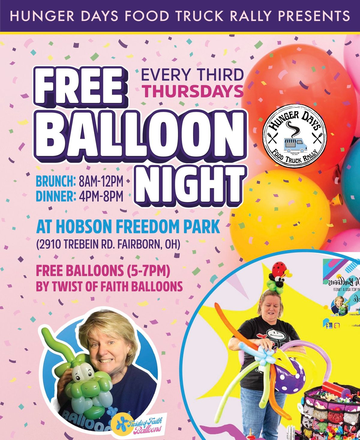 Hunger Days Food Truck Rally: Free Balloon Night