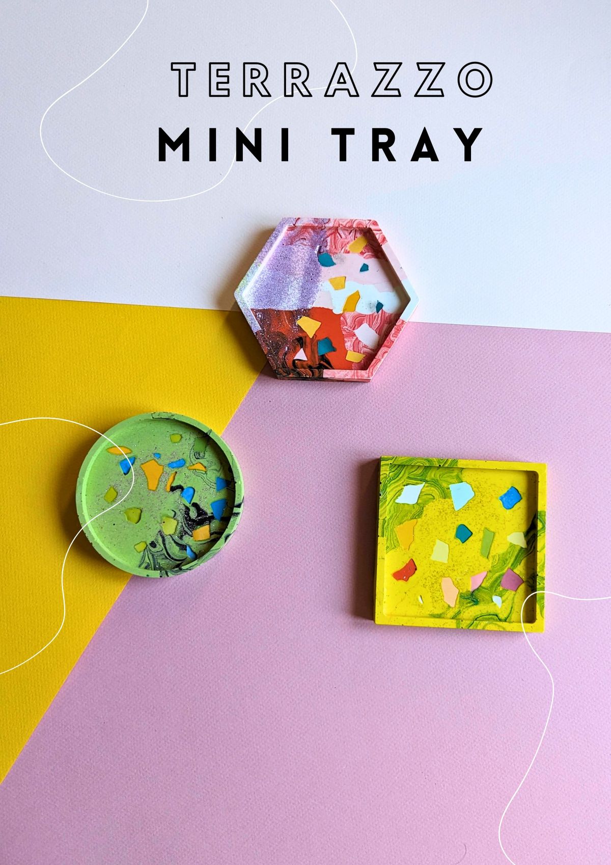 Eco-Resin Mini Tray - Terrazzo Craft Workshop