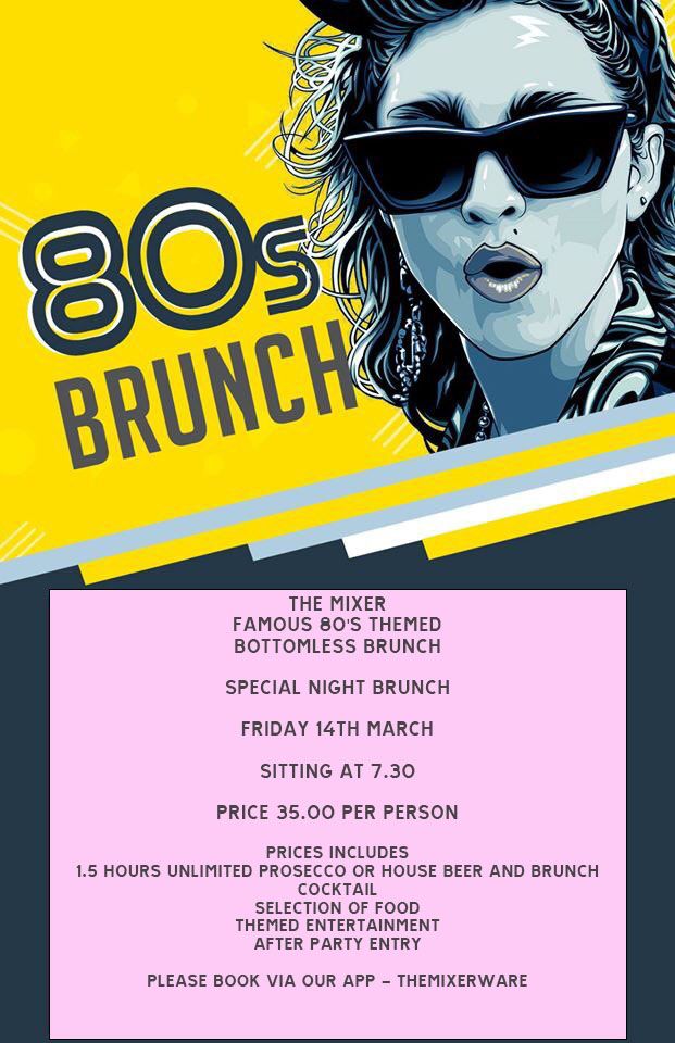 80's Night Brunch