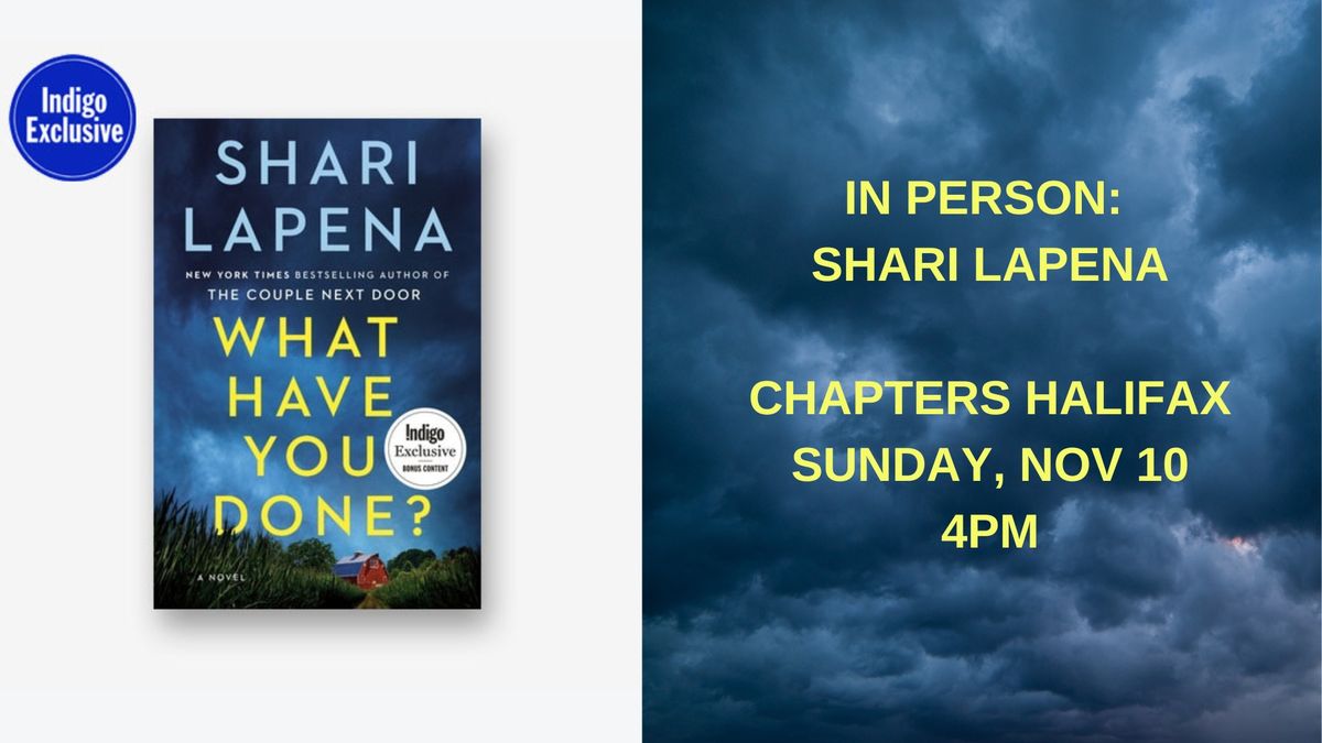 In Person: Shari Lapena