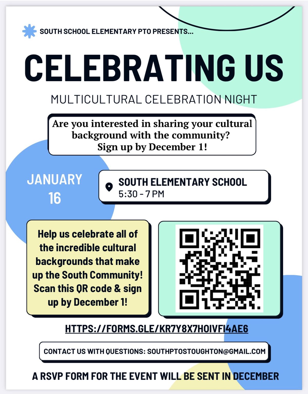 CELEBRATING US: South Multicultural Night