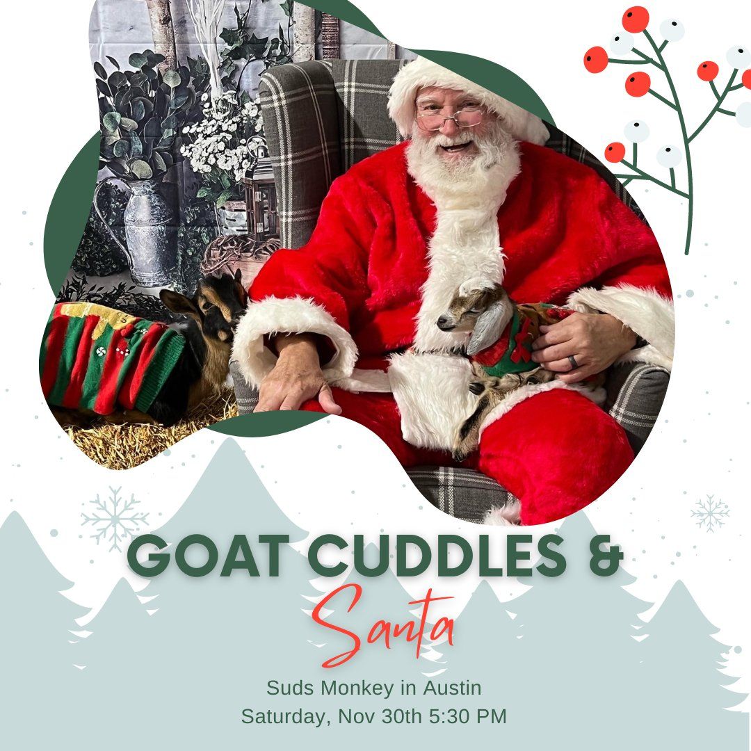 Baby Goats and Santa Claus