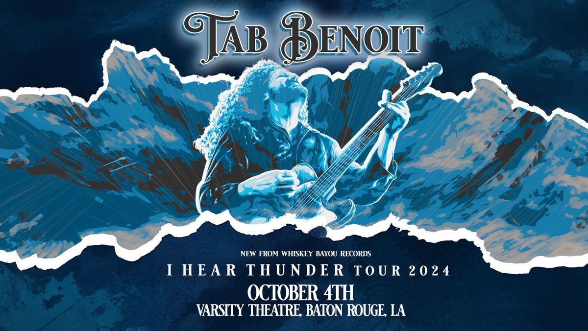 Tab Benoit at Varsity Theatre | Fri. 10.04.24