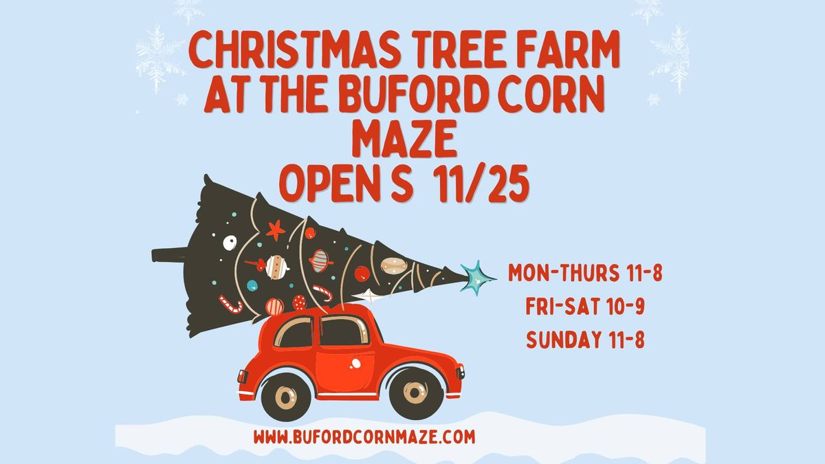 Christmas Tree Farm Open