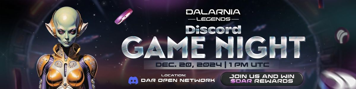 DAR Open Network Gamenight ft. DALARNIA LEGENDS