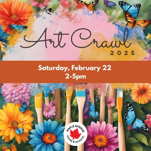 2025 Art Crawl - Maple Avenue Home and School