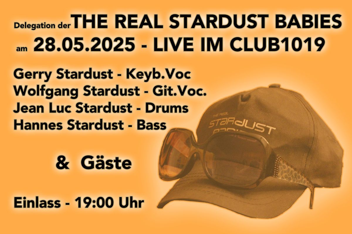 Delegation der The Real Stardust Babies Live im Club 1019