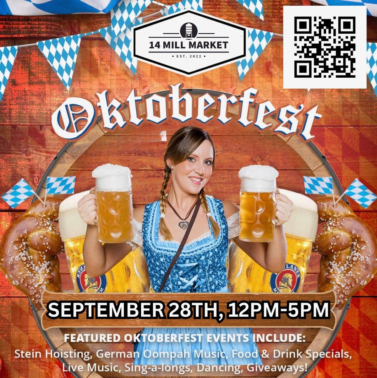 Oktoberfest at 14 Mill Market