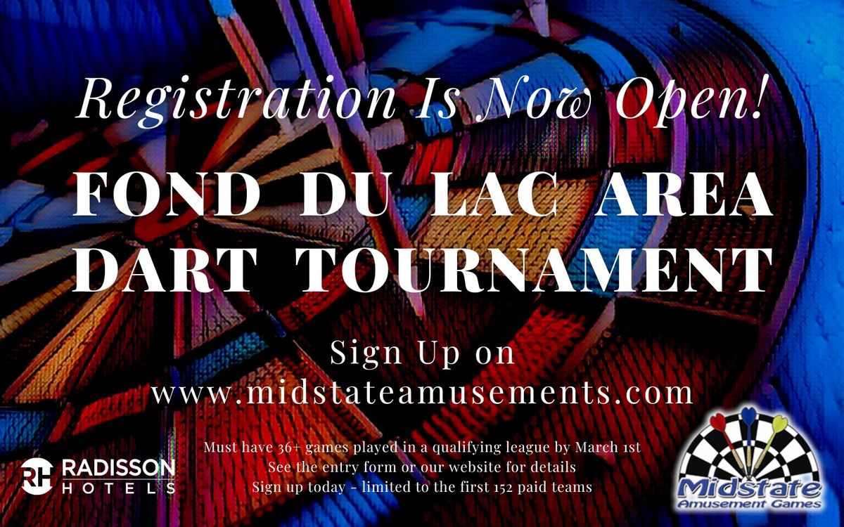 Fond du Lac Area Dart Tournament