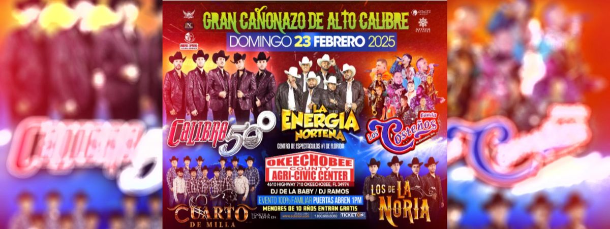 CALIBRE 50, LA ENERGIA NORTE\u00d1A Y MAS