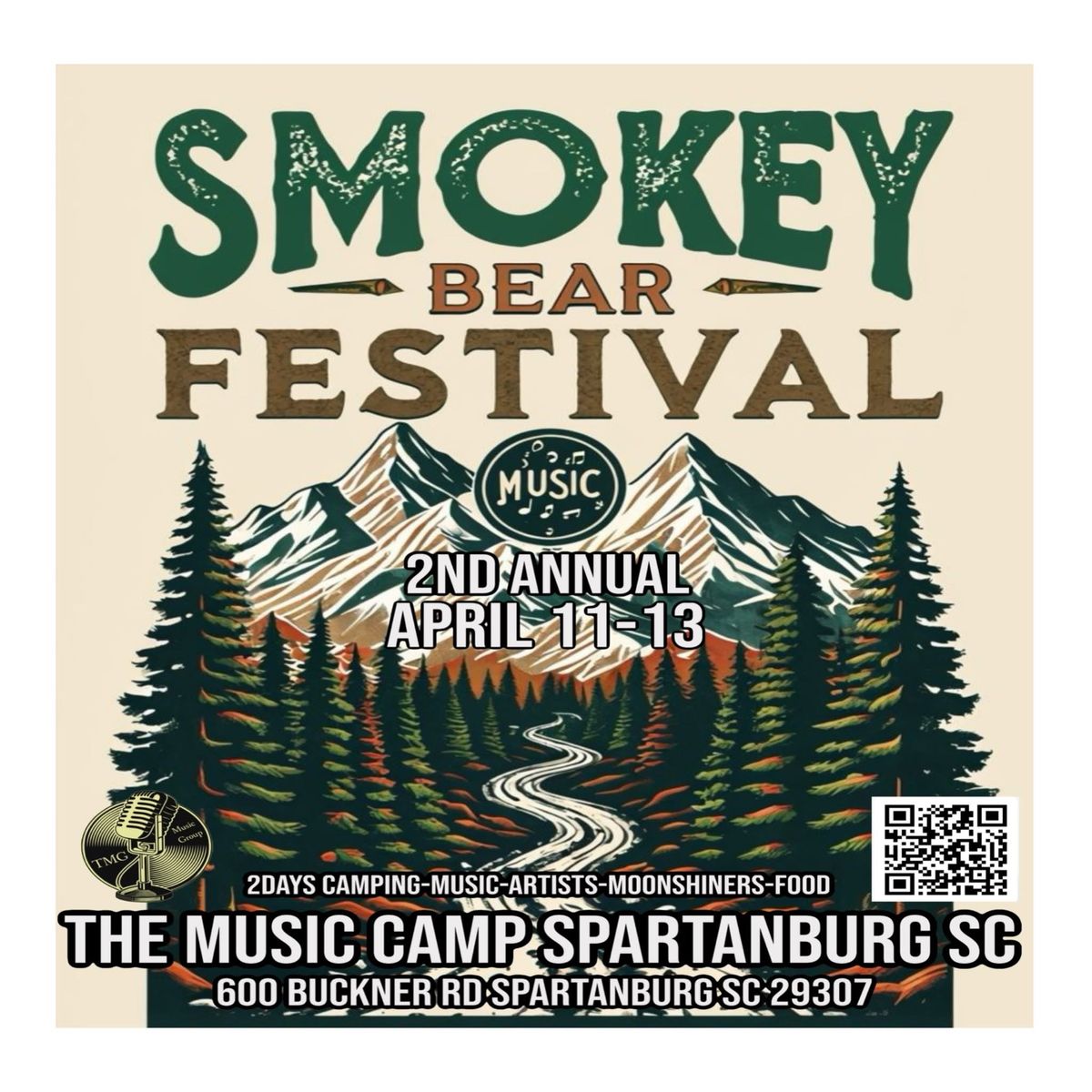 Smokey Bear Festival | Spartanburg, SC | The Nathan Jenkins Band 