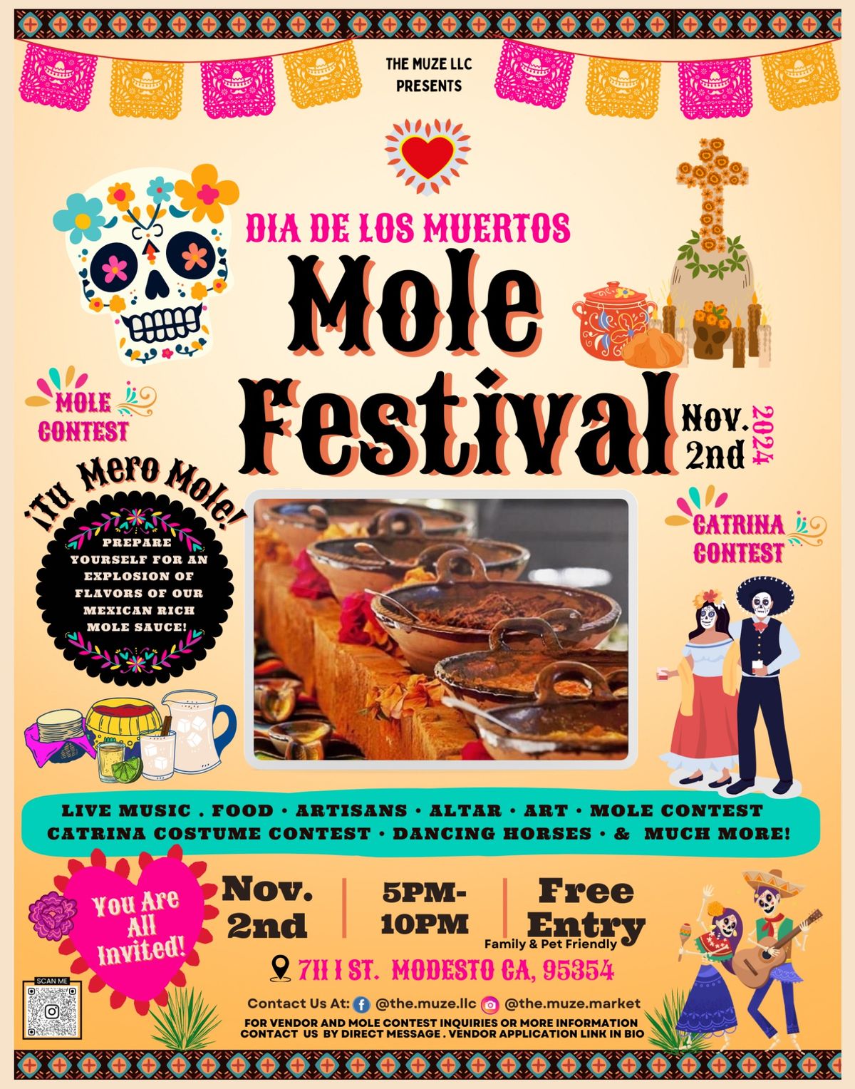 El D\u00eda De Los Muertos Mole Festival 