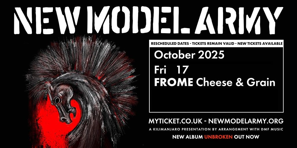 New Model Army - Cheese & Grain. Frome 