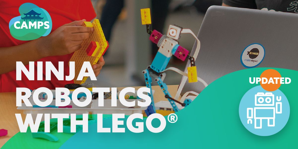 Ninja Robotics with LEGO\u00ae (July 22nd - 26th 12:30pm - 3:30pm)