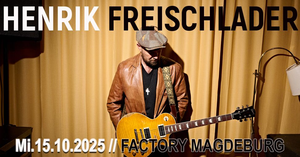 Henrik Freischlader - Keep Playing Tour 2025