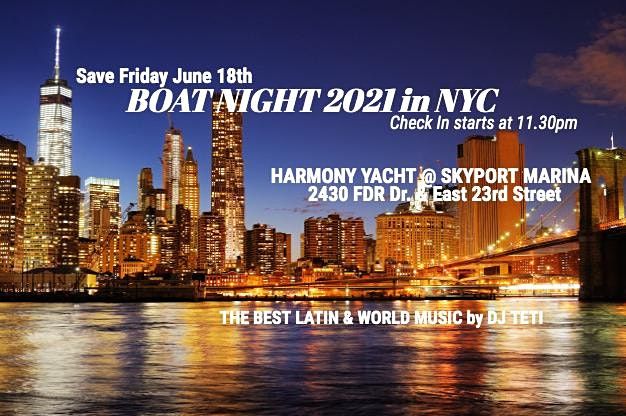BOAT NIGHT 2021 in NYC