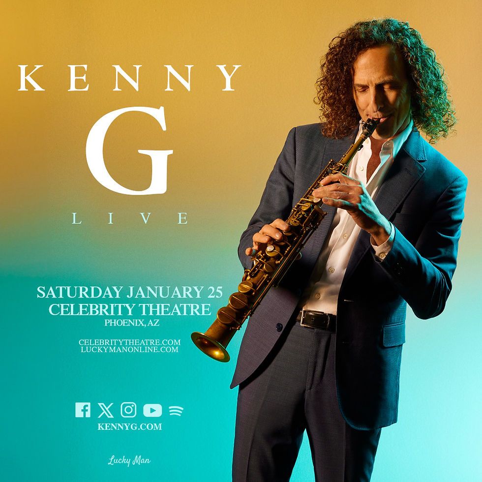 Kenny G at Celebrity Theatre