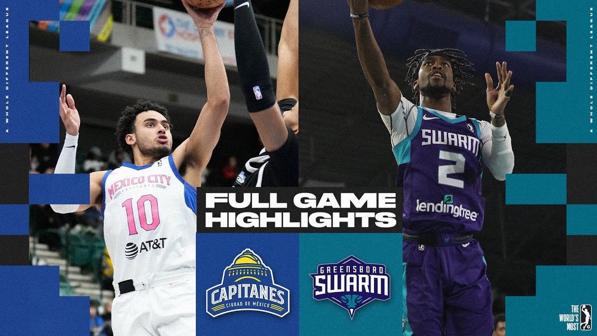 Greensboro Swarm vs. Mexico City Capitanes