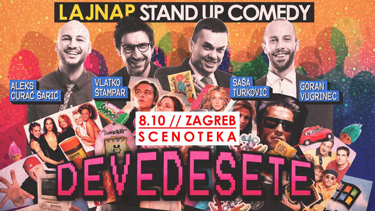 DEVEDESETE - stand-up comedy show