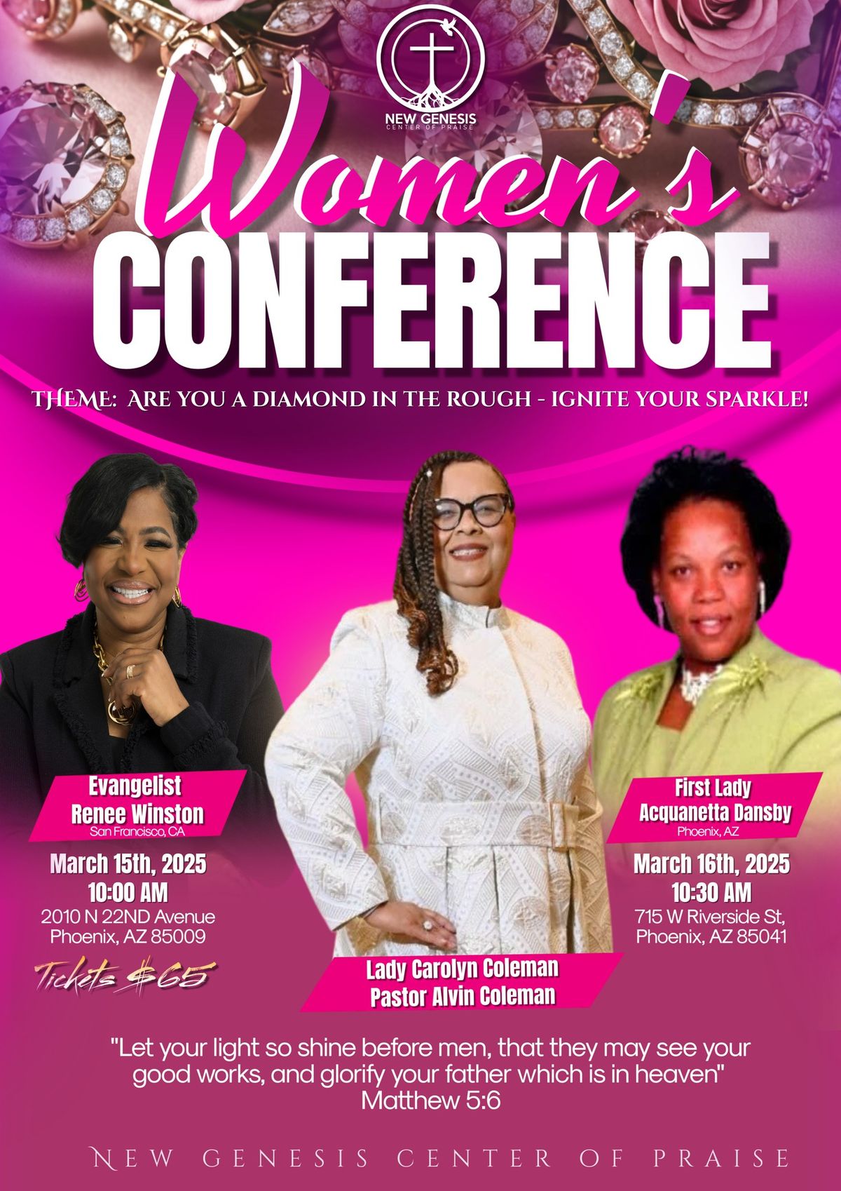 New Genesis Center of Praise Women's Conference