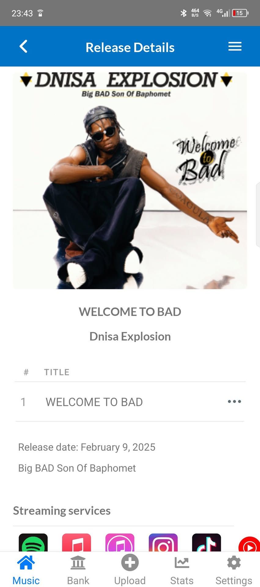 WELCOME TO BAD