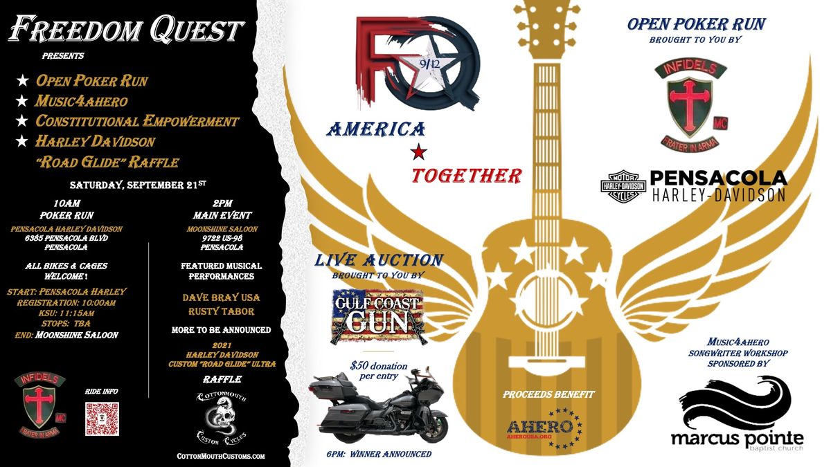 Freedom Quest presents Music4AHERO ~ FREE EVENT