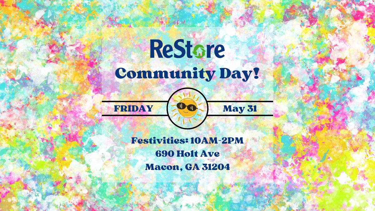 ReStore Community Day! 