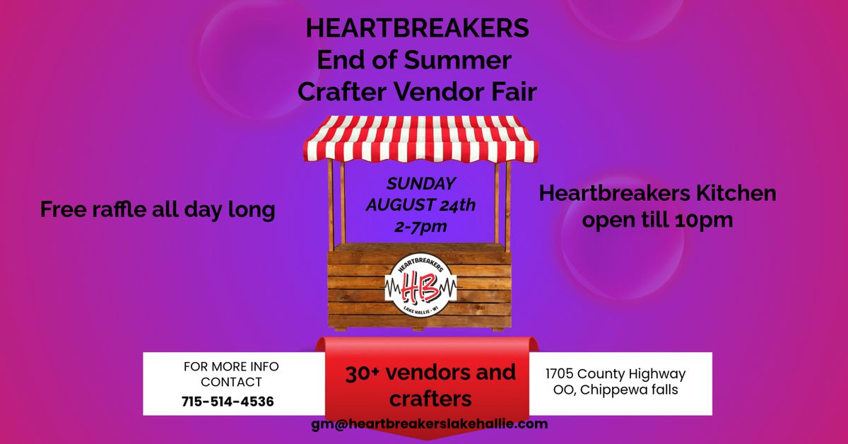 End of Summer Crafter- Vendor Fair