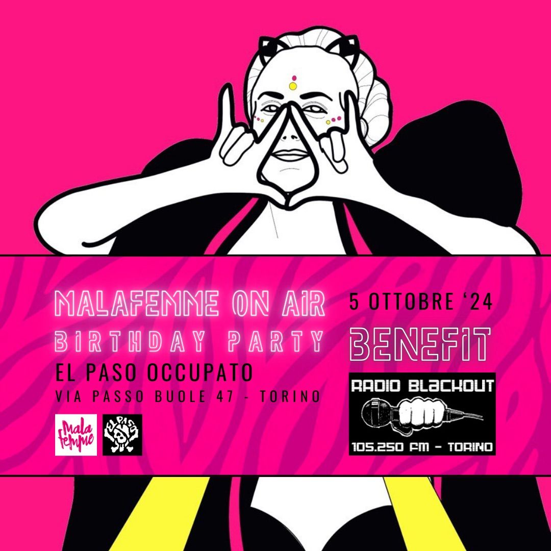 MalaFemme ON AIR b.day PARTY -> Benefit RBO