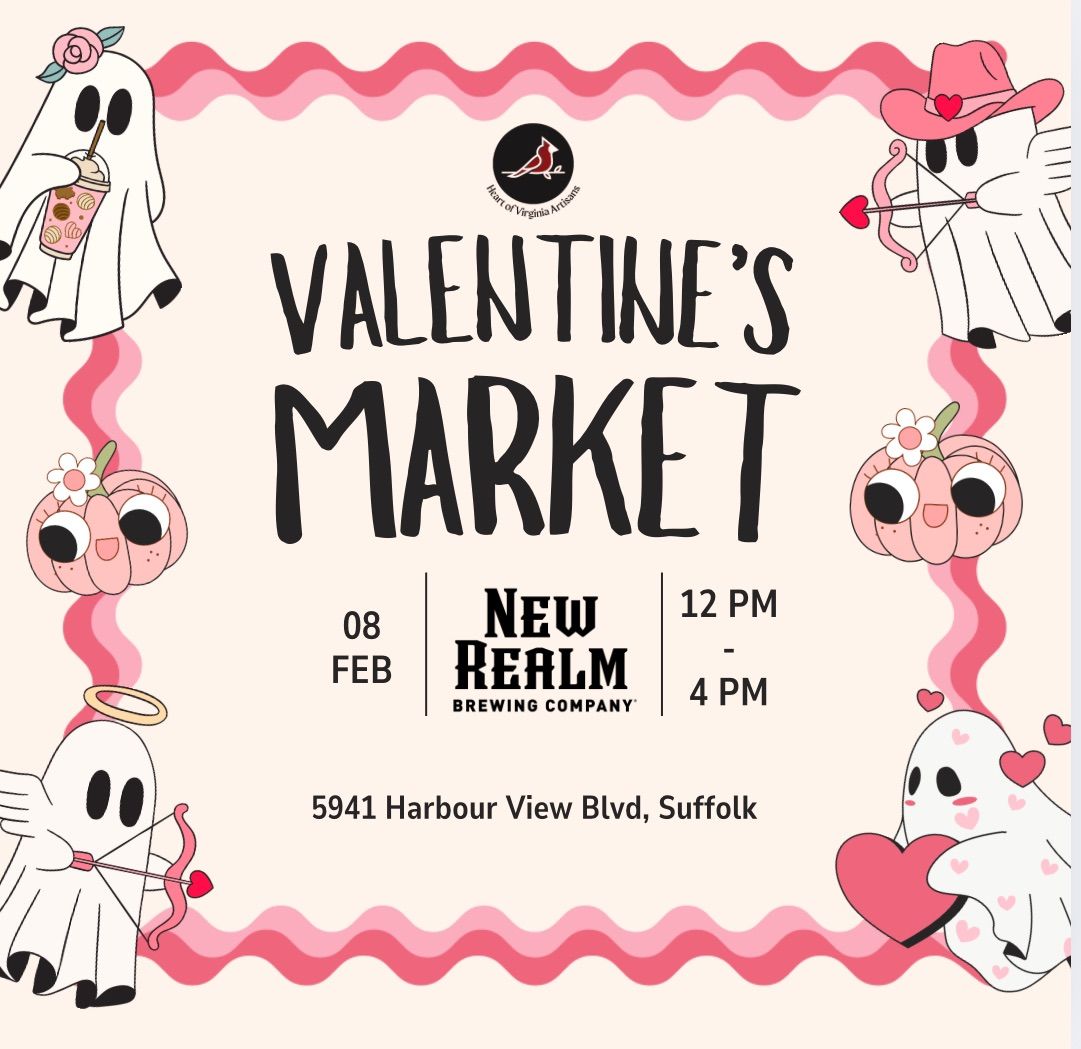 Valentine\u2019s Market at New Realm Suffolk 