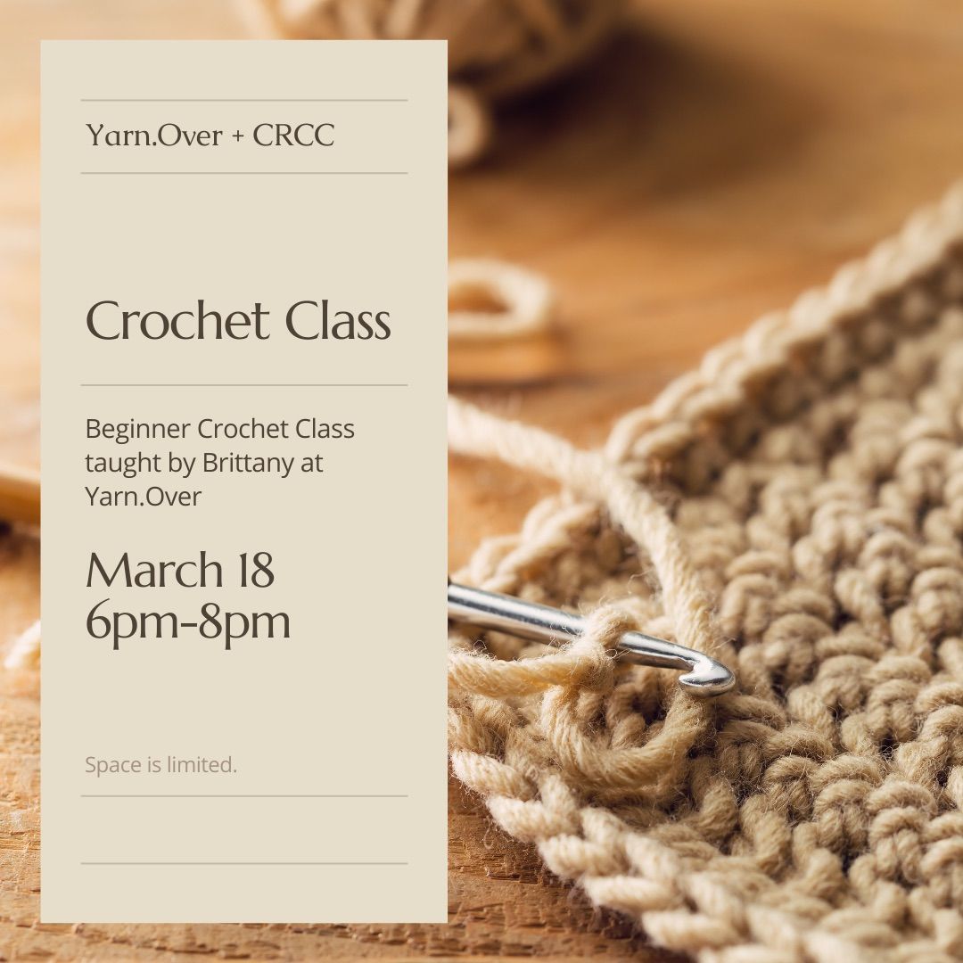 Beginning Crochet Class