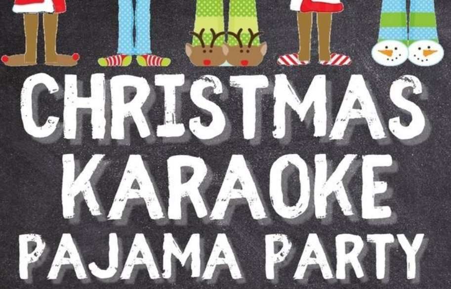 Christmas Pajama Karaoke Party at Sturber's in Kaukauna!