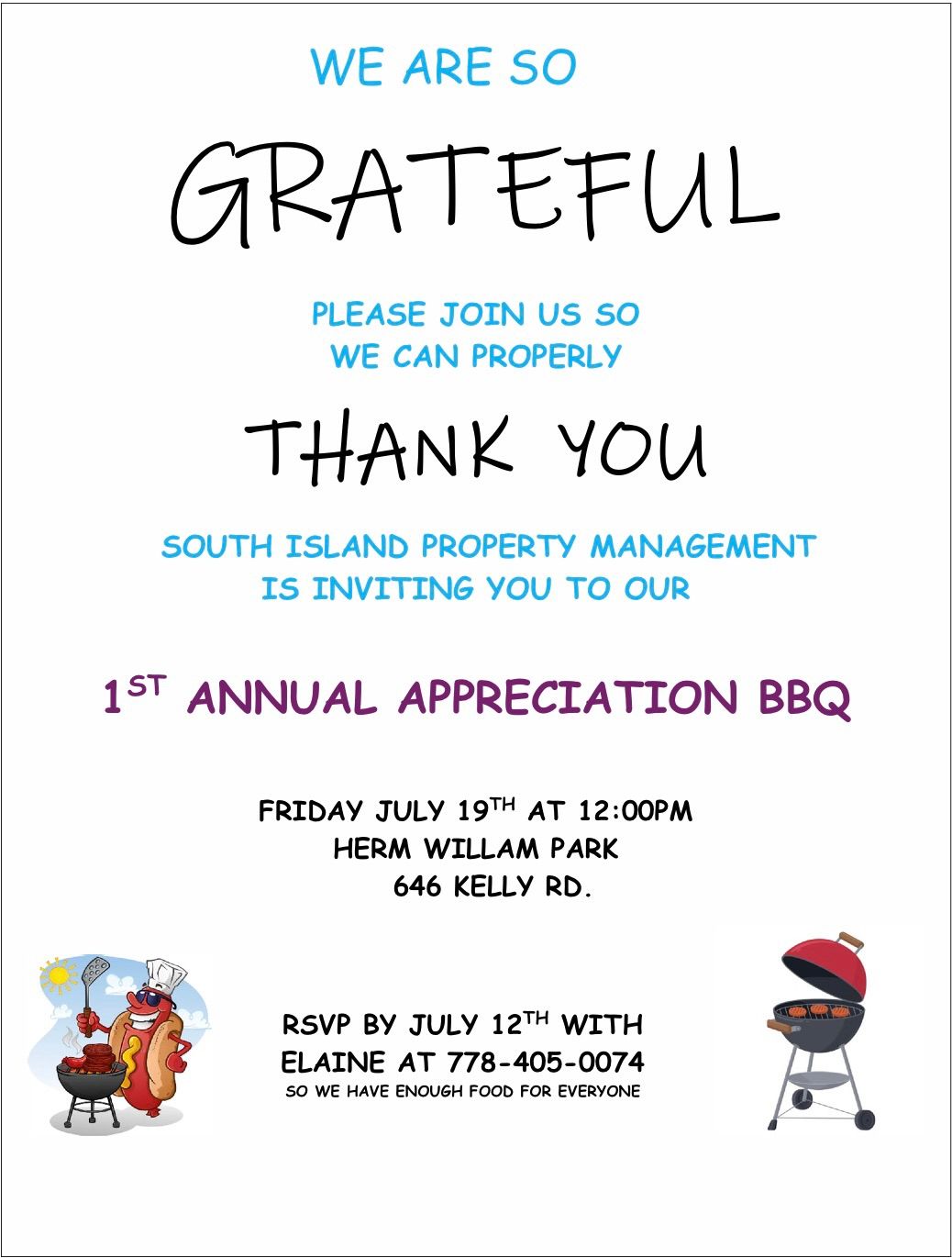 Appreciation BBQ