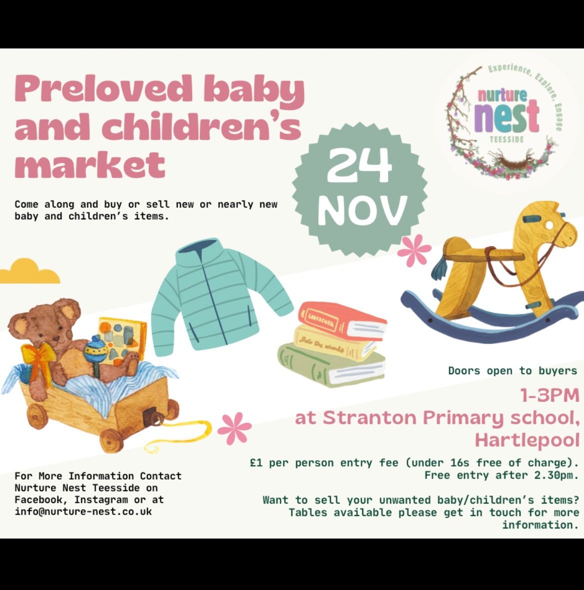 Preloved baby and children\u2019s market