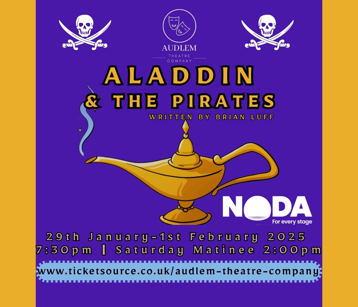 ATC\u2019s 2025 Pantomime: Aladdin & The Pirates\ud83e\uddde\u200d\u2642\ufe0f