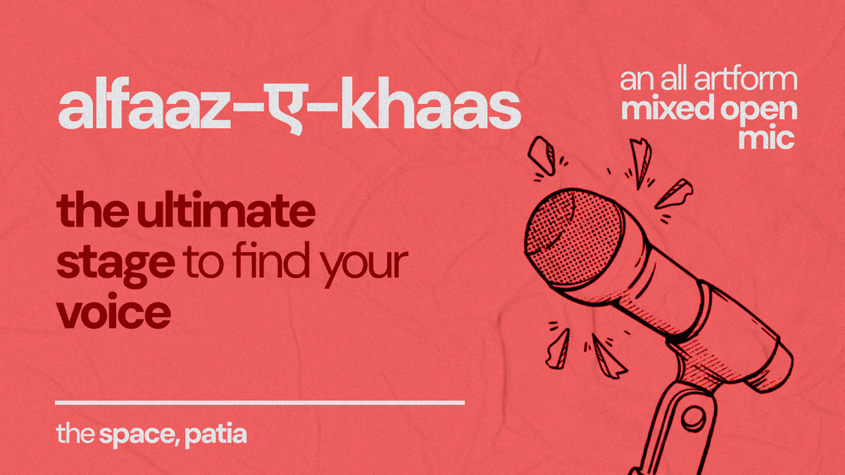 Alfaaz-e-Khaas - A mixed Open mic