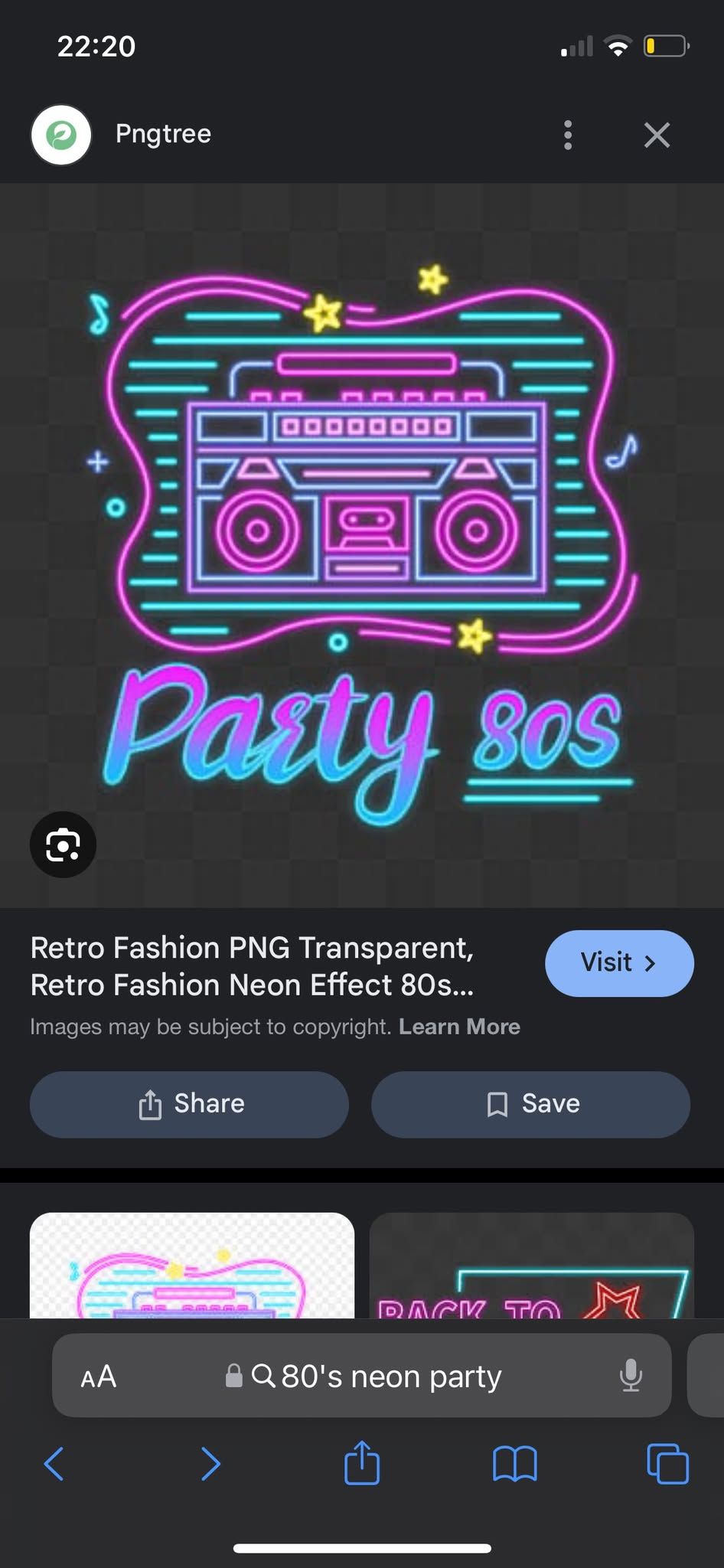 80\u2019s Neon Fancy Dress Karaoke 