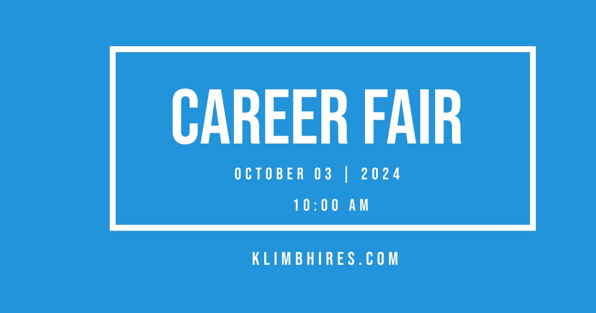 Annual National Hiring Event. October 3, 2024. 10:00 am - 2:00 pm