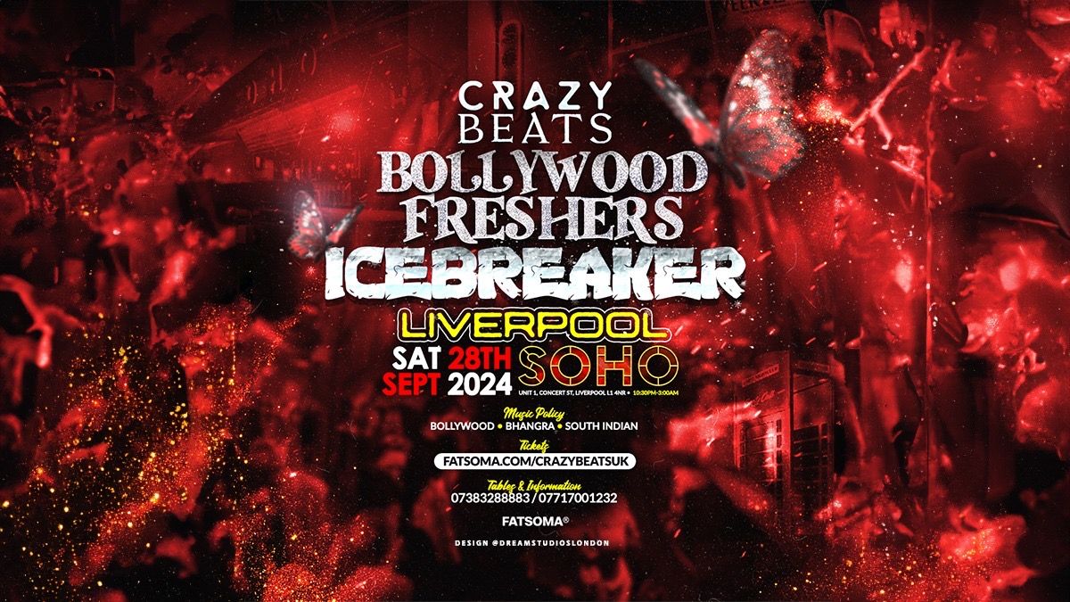 BOLLYWOOD FRESHERS ICEBREAKER \u2744\ufe0f | LIVERPOOL