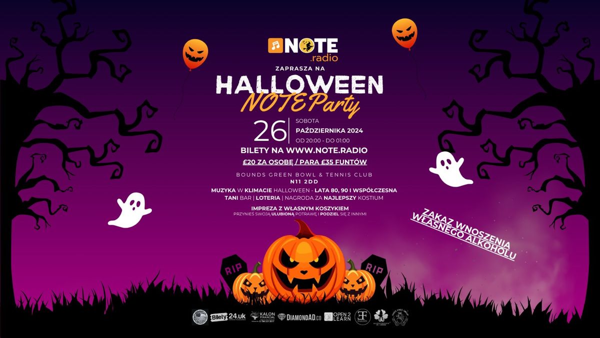 Halloween NOTE Party