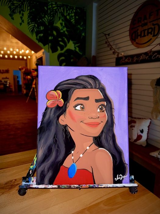 Moana Paint Day 12\/29 at 12pm