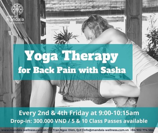 Yoga Therapy for Back Pain with Sasha