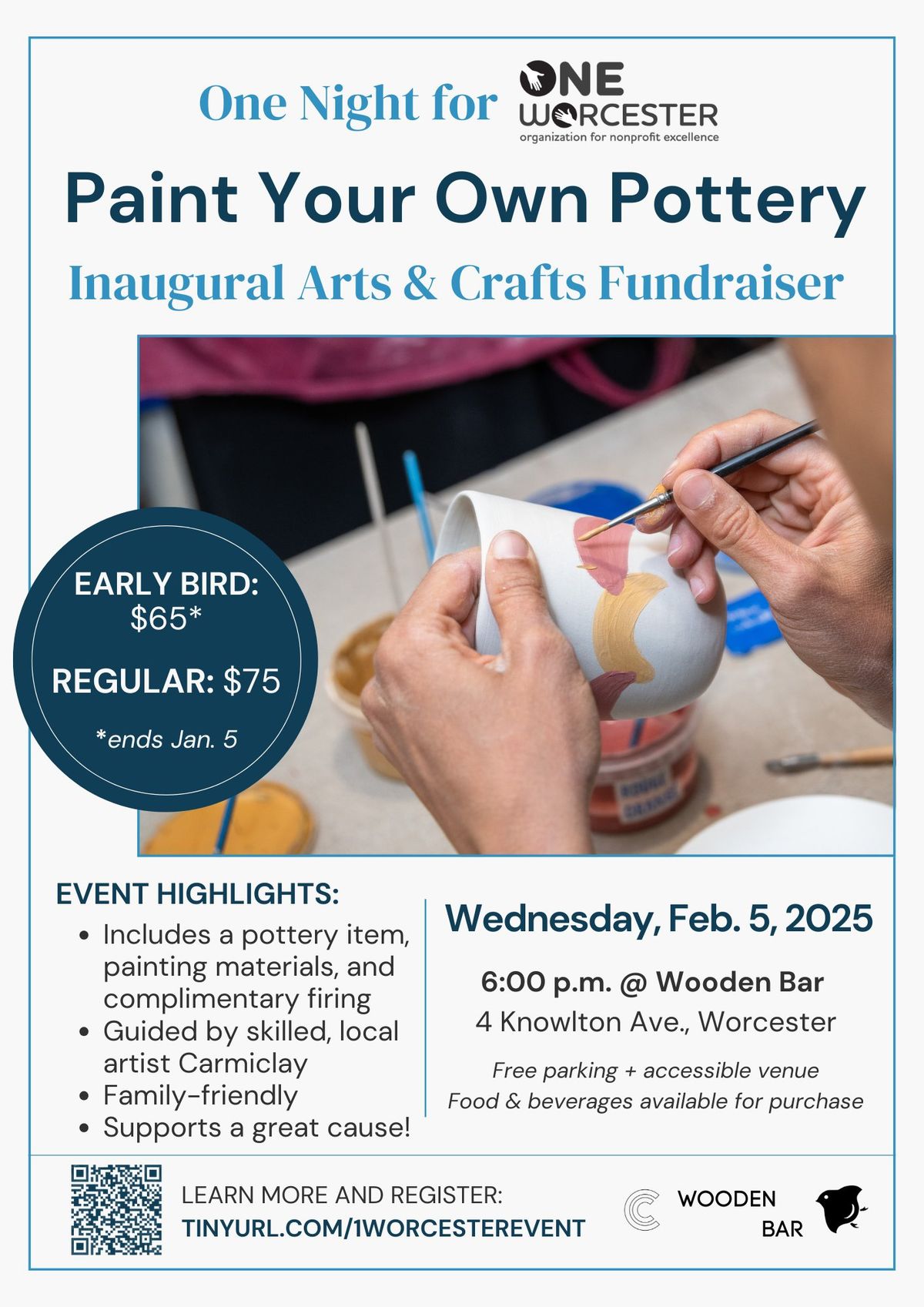 Paint Your Own Pottery Fundraiser 