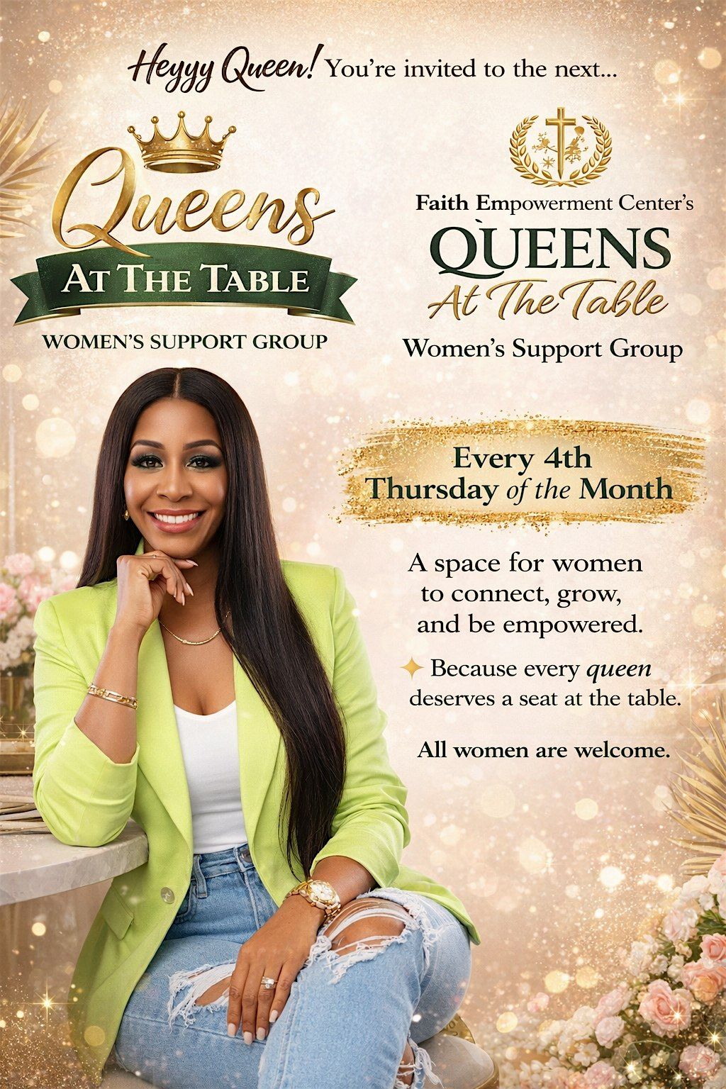 Faith Empowerment Center's Queens At The Table Women Support Group