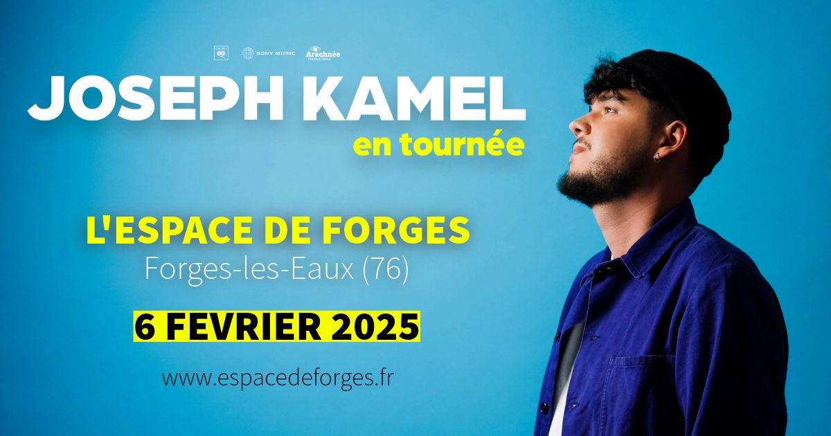 @JOSEPH KAMEL \u2022 En concert \u2022 L'Espace de Forges (76) \u2022 Forges-les-Eaux